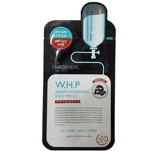 메디힐 WHP 미백수분 블랙 마스크팩, 40개입, 1개