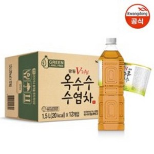 옥수수수염차 무라벨, 1.5L, 18개