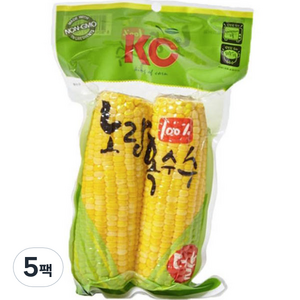 KC 노랑옥수수 2p, 500g, 5개