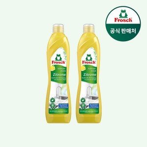 [공효진 세제] 프로쉬 독일 인덕션 멀티 클리너 레몬 500ml 단품 다목적 세제, 2개