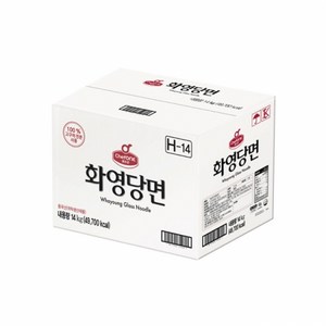 쉐프원 화영당면14kg, 1개, 14kg