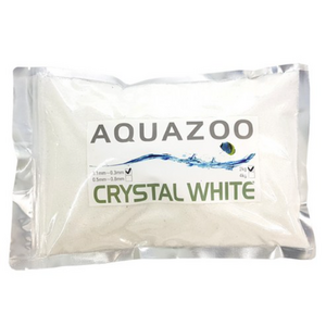 AQUAZOO 어항용 바닥재 0.1~0.3mm 2kg, CRYSTAL WHITE, 1개