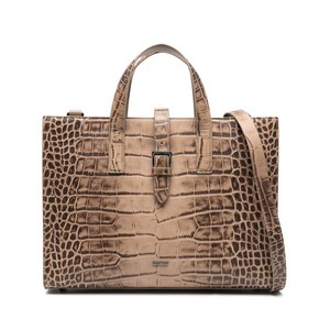엠포리오아르마니 크로커다일 이펙트 토트 백