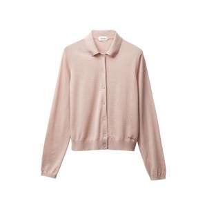 베르사체 자수 울 니트 가디건, 핑크계열, Italy 42(KR 66)