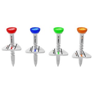 아이디메이커스 에이밍 높이 컨트롤 골프티, (그린 레드 블루 ..., 4개, 1세트