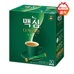 맥심 디카페인 커피믹스, 11.8g, 50개입, 1개