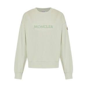 몽클레르 로고 자수 스웨트셔츠, 베이지계열, Standard M(KR 66)