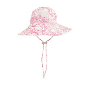 베르사체 메두사 헤드 프린트 버킷 햇, cm 58, 핑크계열+화이트계열
