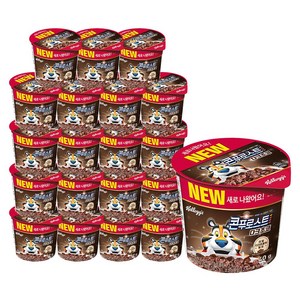 콘푸로스트 다크초코 컵 시리얼, 40g, 24개