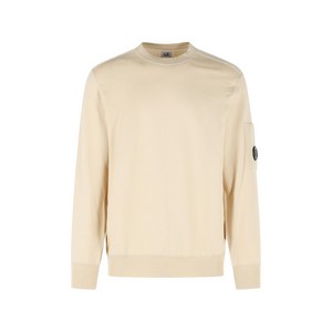 C.P.컴퍼니 포켓 소매 스웨트셔츠, 베이지계열, Standard S