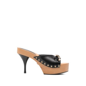 베르사체 메두사 스터드 샌들, Italy 39(KR 260), 블랙계열