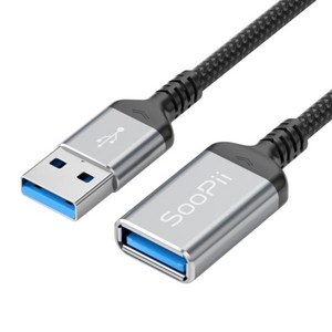 [soopii] USB3.0 연장케이블 S49 50cm, 1개