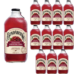 분다버그 버건디 크리밍 소다, 375ml, 12개