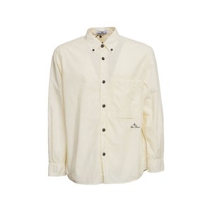 스톤 아일랜드 로고 자수 셔츠, 베이지계열, Standard L(KR 100)