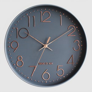 MJK 모던샤인 무소음 벽시계