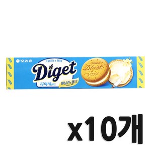 오리온 다이제샌드, 93g, 10개