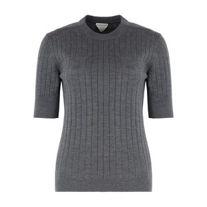 보테가 베네타 monogram denim shoulder bag, 그레이계열, Standard L