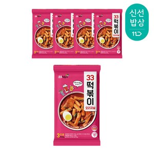 33 오리지널 국물떡볶이 3인분 566g 5개