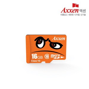 액센 캐릭터 UHS-I Class10 Micro SD카드 100MB/s 16GB, 1개