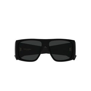 생로랑 직사각 로고 선글라스