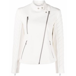 페라가모 가죽 바이커 재킷, 화이트계열, Italy 44(KR 77)