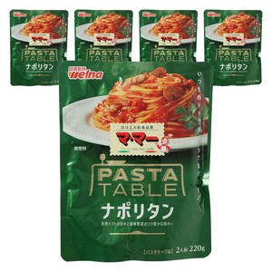 닛신 웰나 마마 파스타 테이블 나폴리탄맛, 220g, 5개