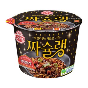 오뚜기 짜슐랭 용기 라면 125g, 3개