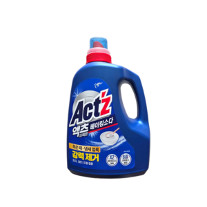 액츠 퍼펙트 베이킹소다 액상세제 프레시 민트향 본품, 3.5L, 4개