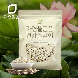 자연닮음 수입 껍질 깐 연자육 연밥 연꽃씨앗 1kg, 1개, 1개입