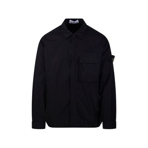 스톤 아일랜드 로고 패치 재킷, 블랙계열, Standard XXL(KR 110)