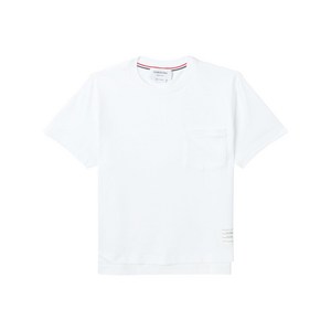 톰 브라운 RWB 탭 티셔츠, 화이트계열, Italy 38(KR 44)