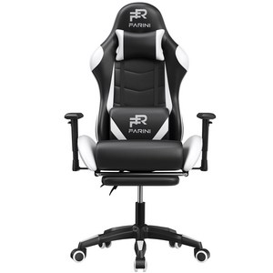 파리니 고급 게이밍 의자 GC006, 화이트