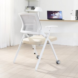 린백토리 LTY100S 학생 바퀴없는 허리 편한 공부 책상 사무실 회의실 접이식 메쉬 의자