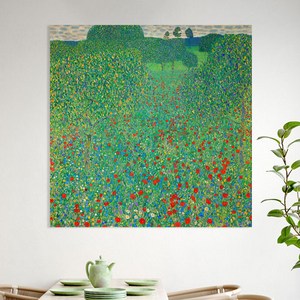세잔느화실 클림트 명화그림 캔버스액자, 14.양귀비들판, 30호(100x100cm)