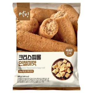 설빙 크리스피롤 인절미맛, 500g, 1개