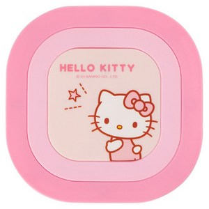 Bantang 3 인 1 캐릭터 마그네틱 냄비 받침 19 x 19cm, 핑크 키티, 1개