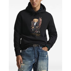 폴로랄프로렌 그래픽 후드 스웨트셔츠, 블랙계열, Standard M(KR 100)