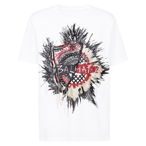 발망 발망 로고 자수 티셔츠