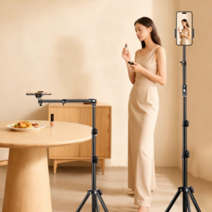 콜콜러브 휴대폰 거치대 라이브 촬영 삼각대 착지 셀카 촬영 캐스터 동영상 삼각대 신축식 거치대