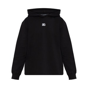 돌체앤가바나 로고 자수 후디, 블랙계열, Italy 38(KR 33)