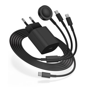 루미아코어 애플워치 무선 충전기 C타입 20W c타입 고속 충전기 8핀 3ni1고속충전케이블