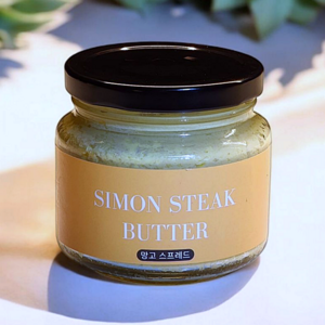 사이먼스테이크 망고 스프레드 버터, 3개, 180g