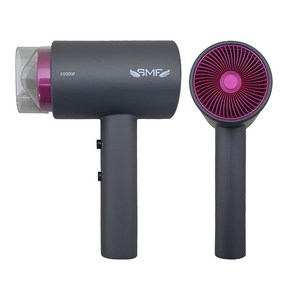 SMF 2000W 컴팩트 헤어 드라이기 / 파워스톰 / SMF-2000AH / 375g 초경량/ 코드길이 1.7m / 크리스탈화이트/ 티타늄그레이 택1