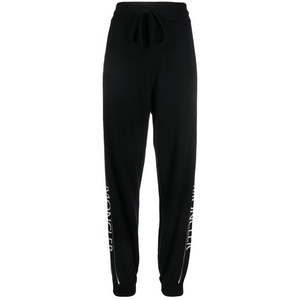 몽클레르 몽클레어 로고 테이프 니트 트랙팬츠