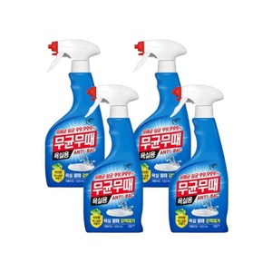 무균무때 욕실용 세정제, 500ml, 4개