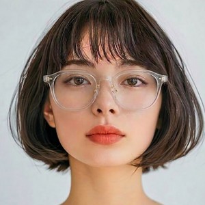 라피던트 자외선차단 베이직 사각 뿔테 안경