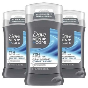 도브 맨 +케어 데오드란트 클린 컴포트, 85g, 3개