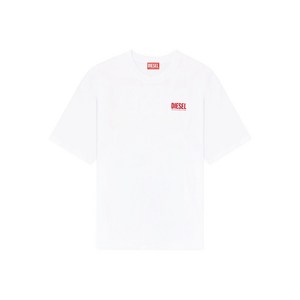 디젤 T-복스트-비스크 티셔츠, 화이트계열, Standard M