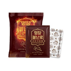 더원코리아 명장 불난로 중형 손난로 핫팩 80g X 5개입, 4세트