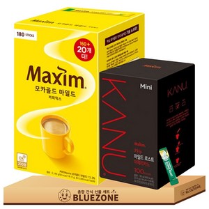 맥심 모카골드마일드 180T 카누 미니마일드로스트아메리카노100T 스타벅스1T